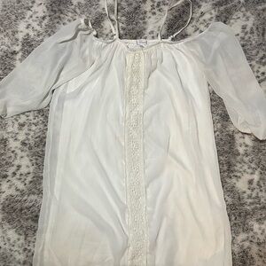 White Off Shoulder Dress